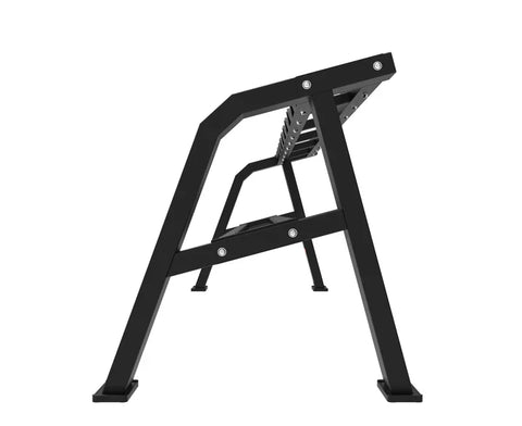 PCI-5032 Two Tier Dumbbell Rack – 10 Pair Storage (Black or Silver) Pure Craft Industries