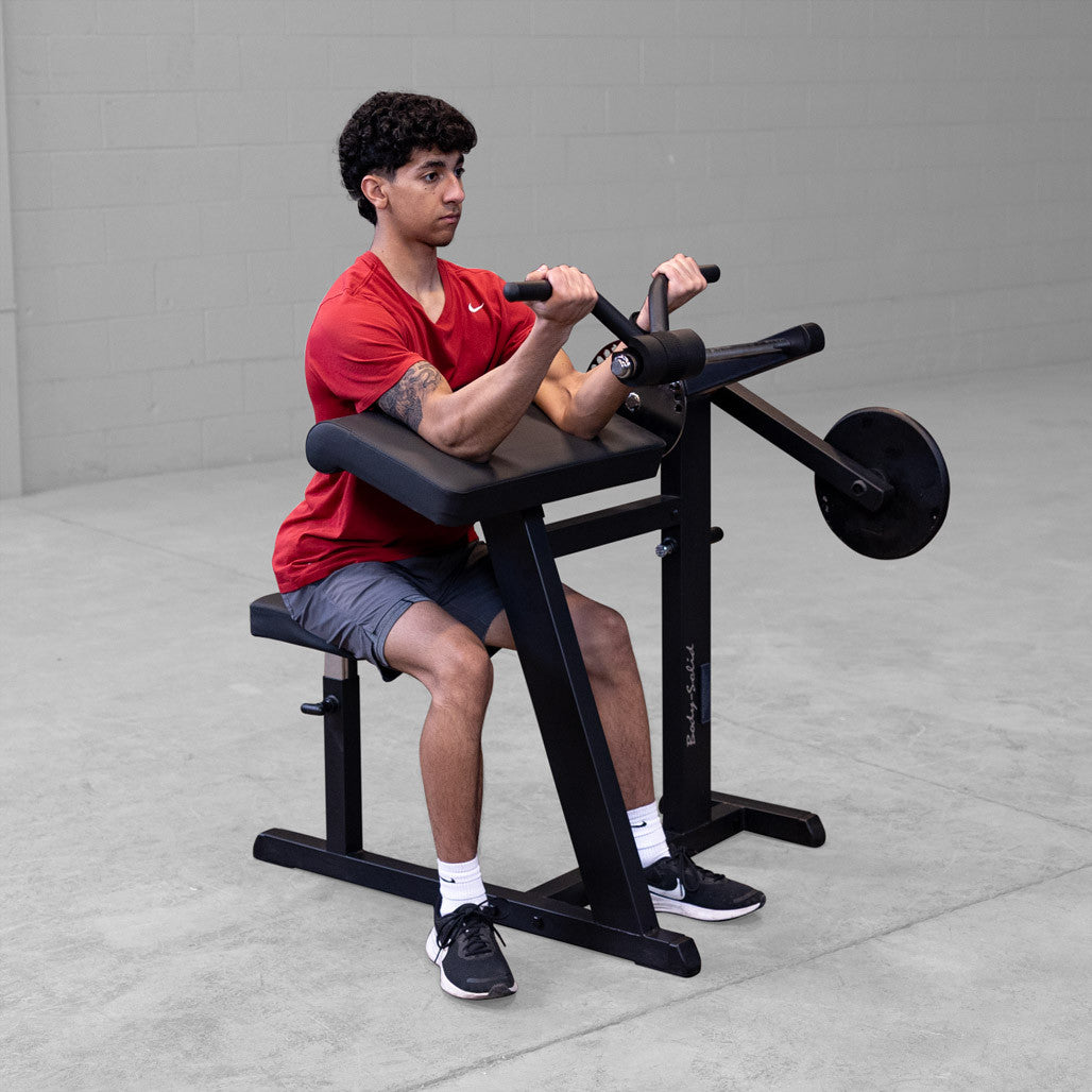 Cam Series Bicep Tricep Machine - BLACK - GCBT380B