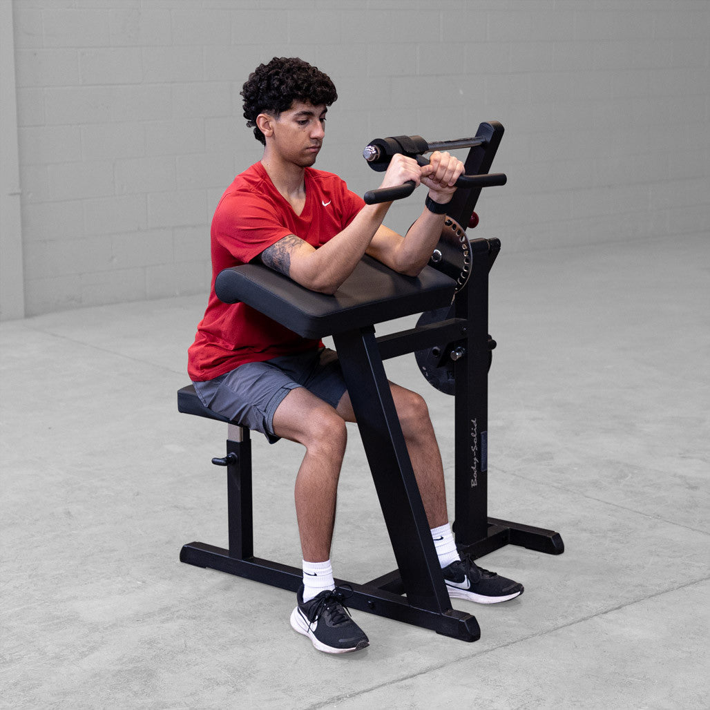 Cam Series Bicep Tricep Machine - BLACK - GCBT380B