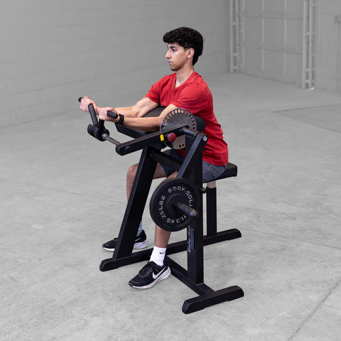 Cam Series Bicep Tricep Machine - BLACK - GCBT380B