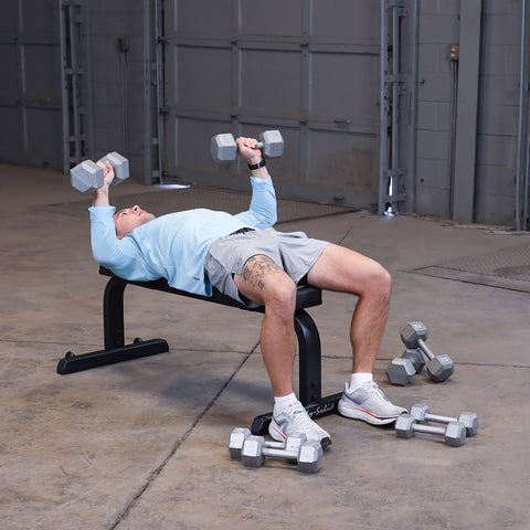 GFB350B - Flat Bench - BLACK