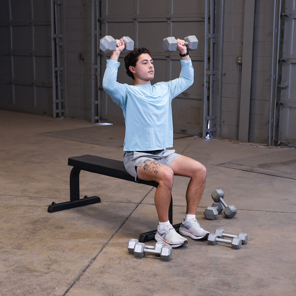GFB350B - Flat Bench - BLACK
