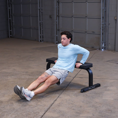 GFB350B - Flat Bench - BLACK