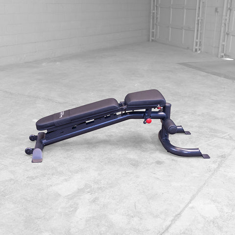 GFID100B - FLAT/INCLINE/DECLINE BENCH, BLACK FRAME