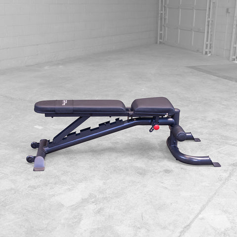 GFID100B - FLAT/INCLINE/DECLINE BENCH, BLACK FRAME
