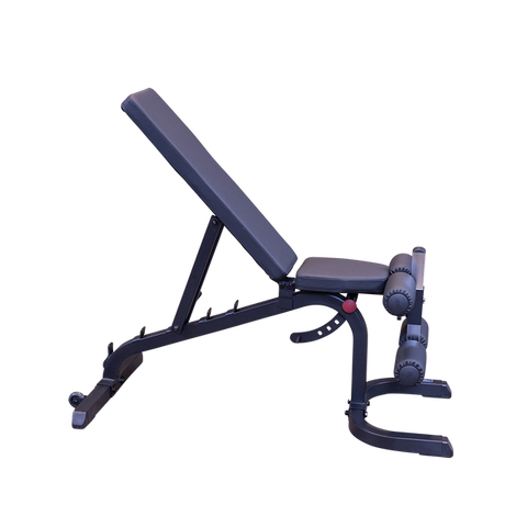 GFID31B - Flat/Incline/Decline Bench, 2"x 2", GFID31 - BLACK Body-Solid