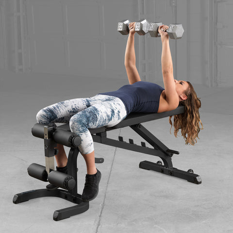 GFID31B - Flat/Incline/Decline Bench, 2"x 2", GFID31 - BLACK
