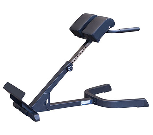 2"x3" 45 degree back hyper extension - BLACK - [GHYP345B]
