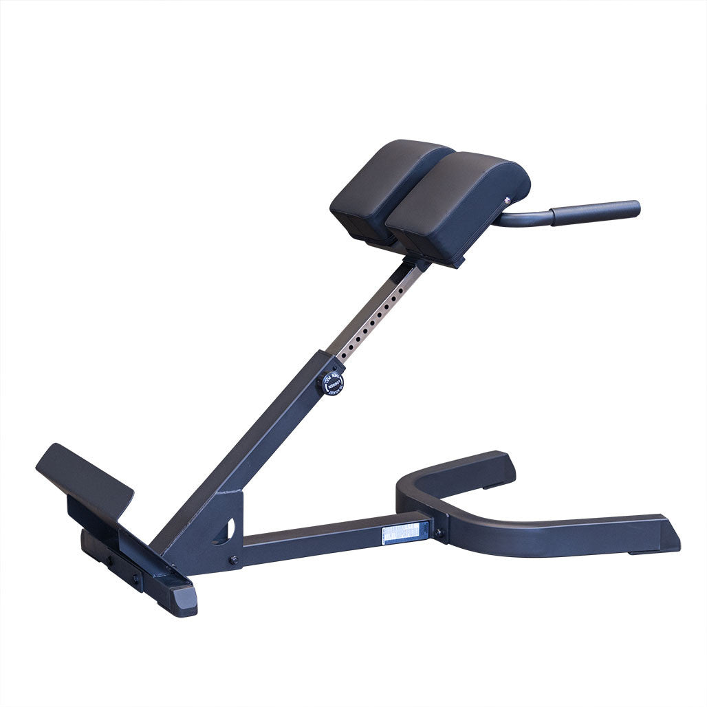 2"x3" 45 degree back hyper extension - BLACK - [GHYP345B]