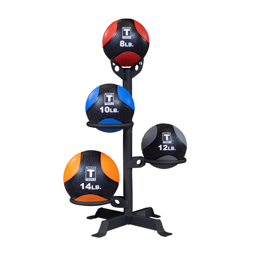 GMR5B - MEDICINE BALL RACK 3 - BLACK