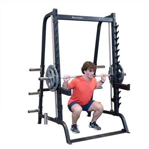 GS348B - Series 7 Smith Machine - BLACK