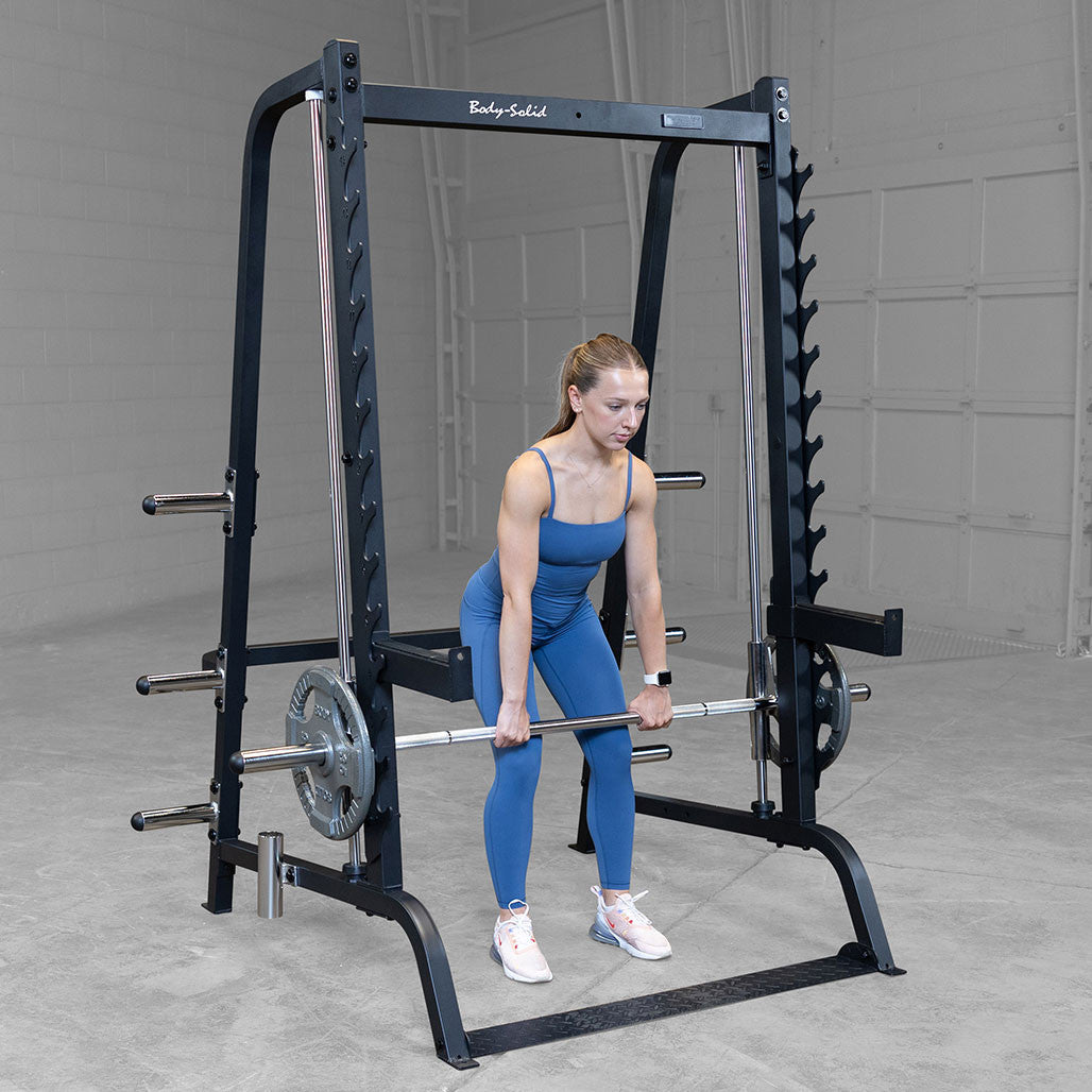 GS348B - Series 7 Smith Machine - BLACK