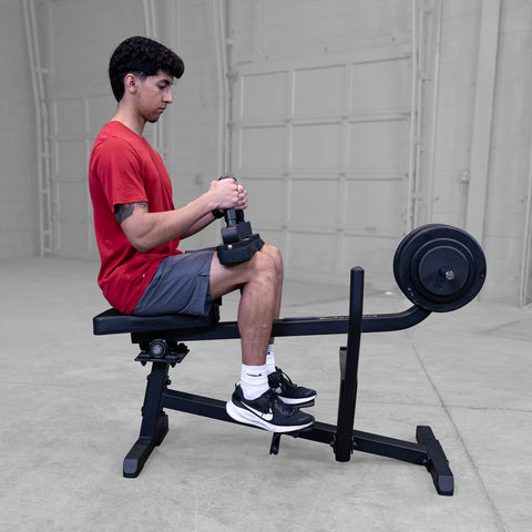 GSCR349B - Seated Calf Raise - BLACK