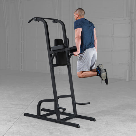 GVKR82B - Vertical Knee Raise Chin Dip, GVKR82 - BLACK