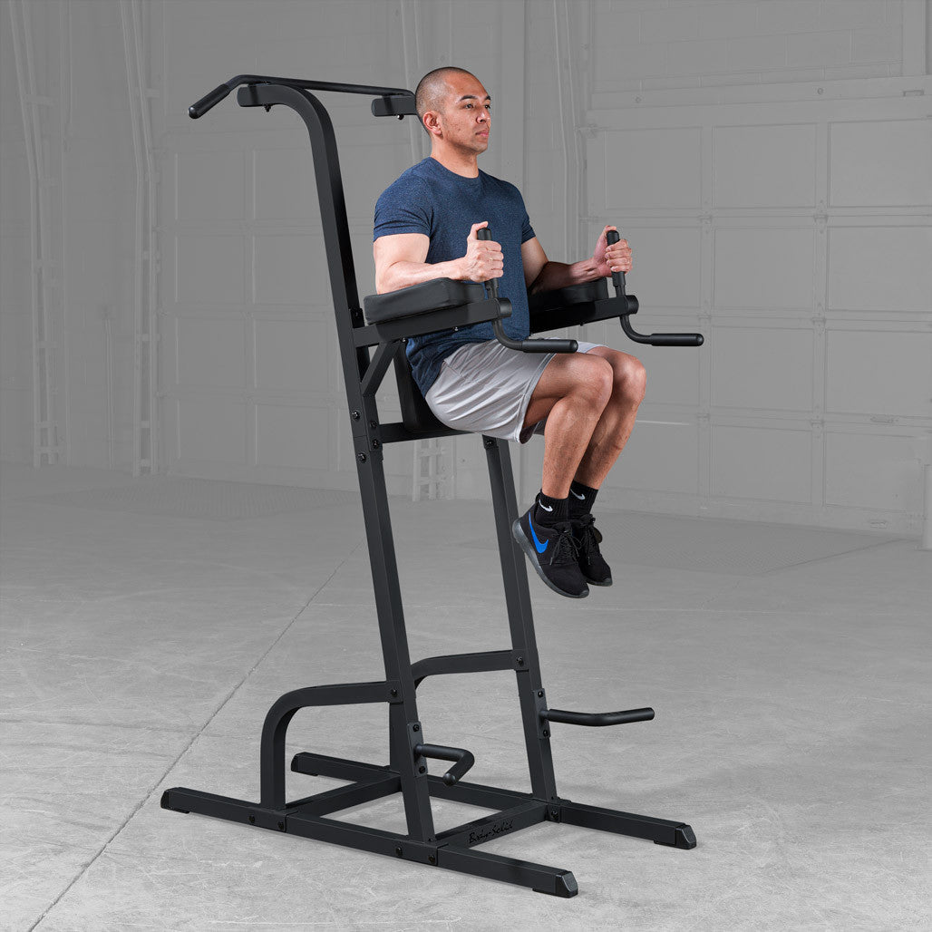 GVKR82B - Vertical Knee Raise Chin Dip, GVKR82 - BLACK