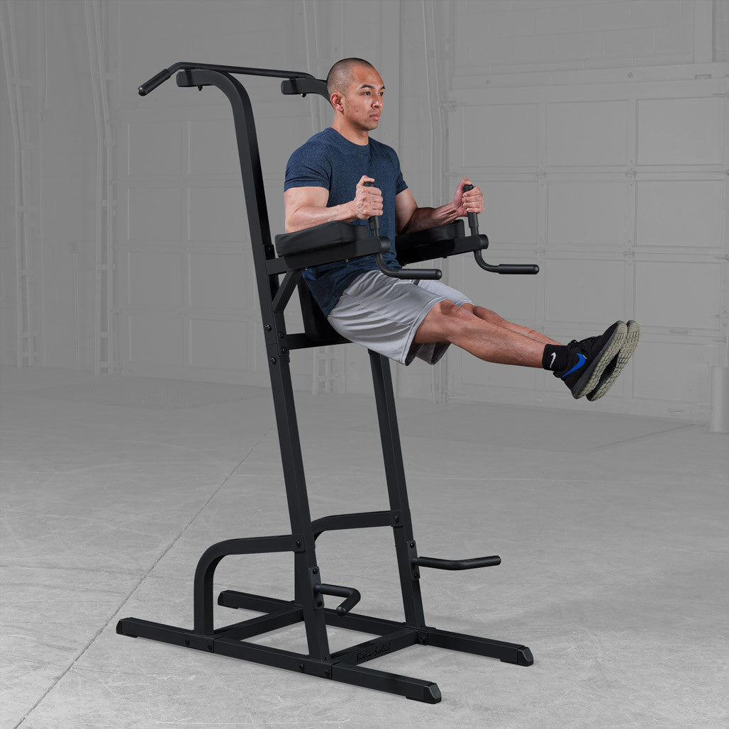 GVKR82B - Vertical Knee Raise Chin Dip, GVKR82 - BLACK