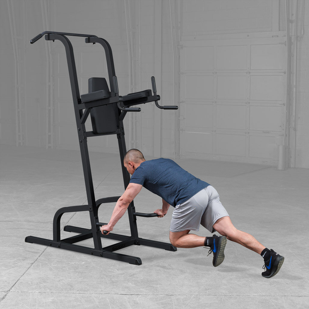 GVKR82B - Vertical Knee Raise Chin Dip, GVKR82 - BLACK