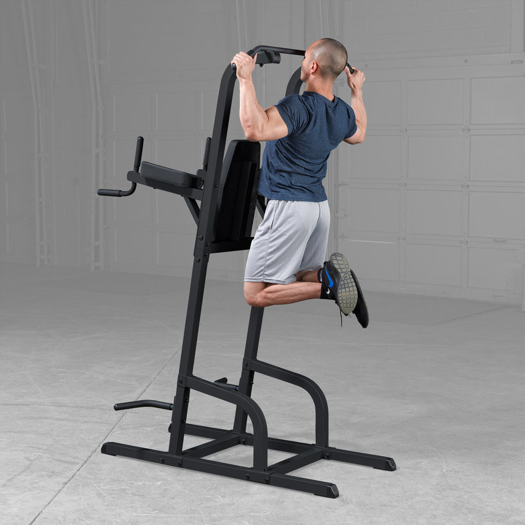 GVKR82B - Vertical Knee Raise Chin Dip, GVKR82 - BLACK