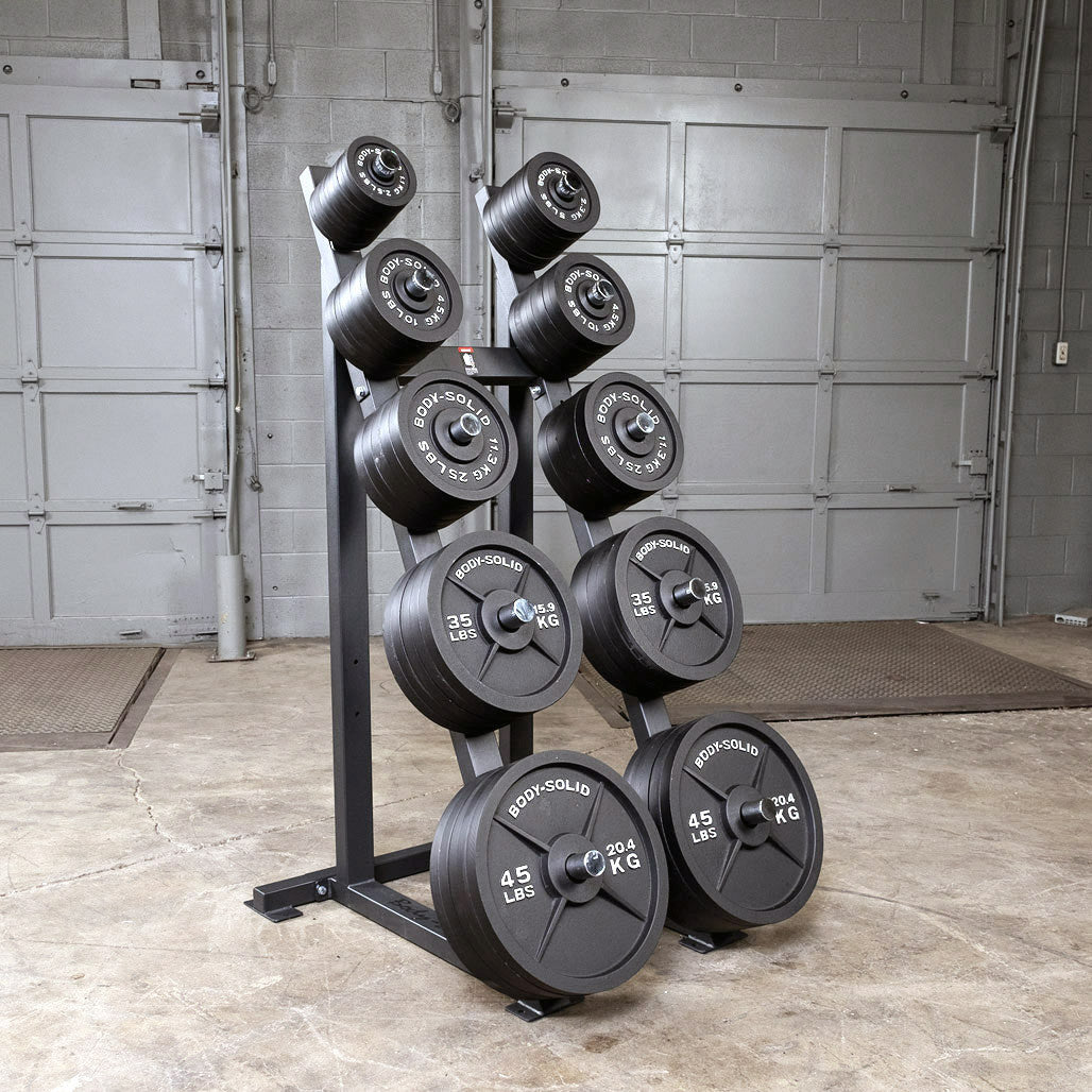 300 LB Cast Olympic Weight Set - Black Bar