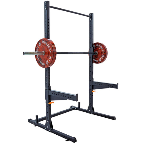 Garage Series Squat Rack Pull Up Bar Fringe Sport