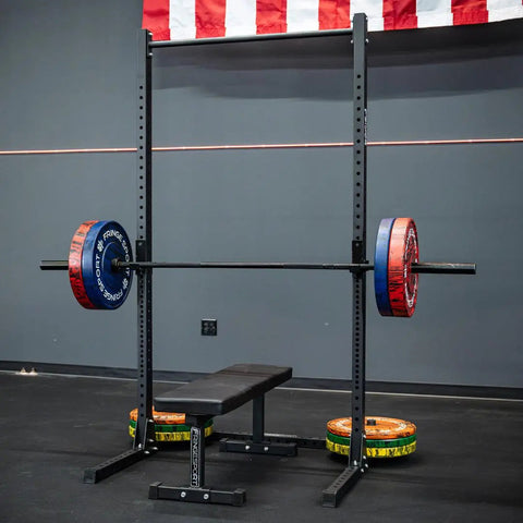 Garage Series Squat Rack Pull Up Bar Fringe Sport