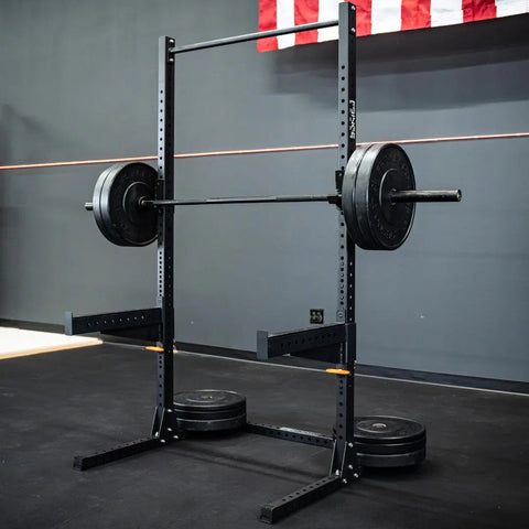 Garage Series Squat Rack Pull Up Bar Fringe Sport
