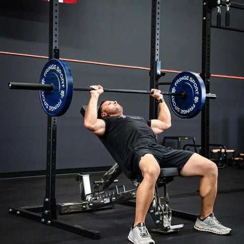 Garage Series Squat Rack Pull Up Bar Fringe Sport