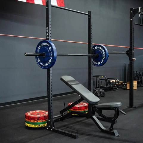 Garage Series Squat Rack Pull Up Bar Fringe Sport