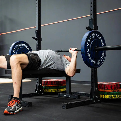 Garage Series Squat Rack Pull Up Bar Fringe Sport