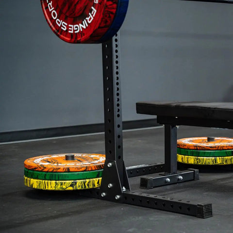 Garage Series Squat Rack Pull Up Bar Fringe Sport