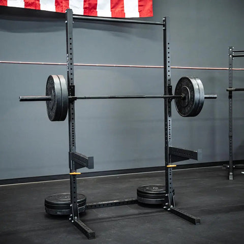 Garage Series Squat Rack Pull Up Bar Fringe Sport