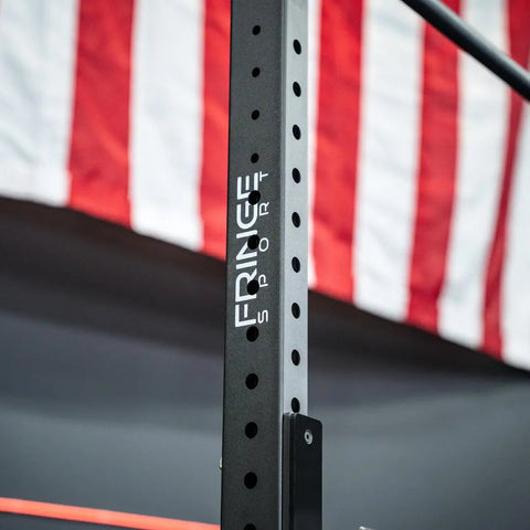 Garage Series Squat Rack Pull Up Bar Fringe Sport