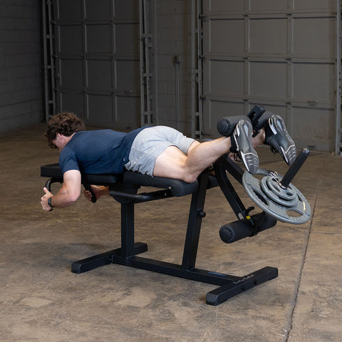Leg Extension and Prone Leg Curl Machine - BLACK