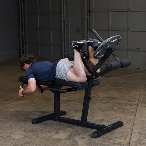 Leg Extension and Prone Leg Curl Machine - BLACK