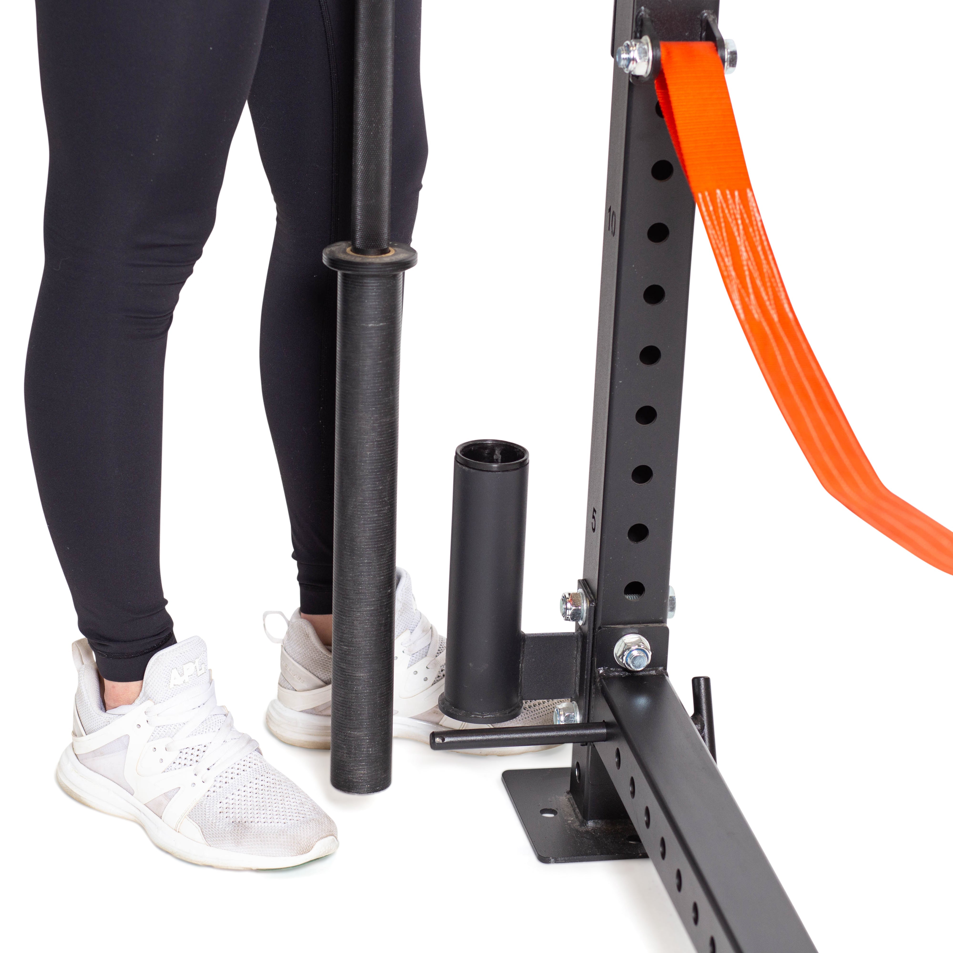 Vertical Mount Barbell Holder Rack Attachment