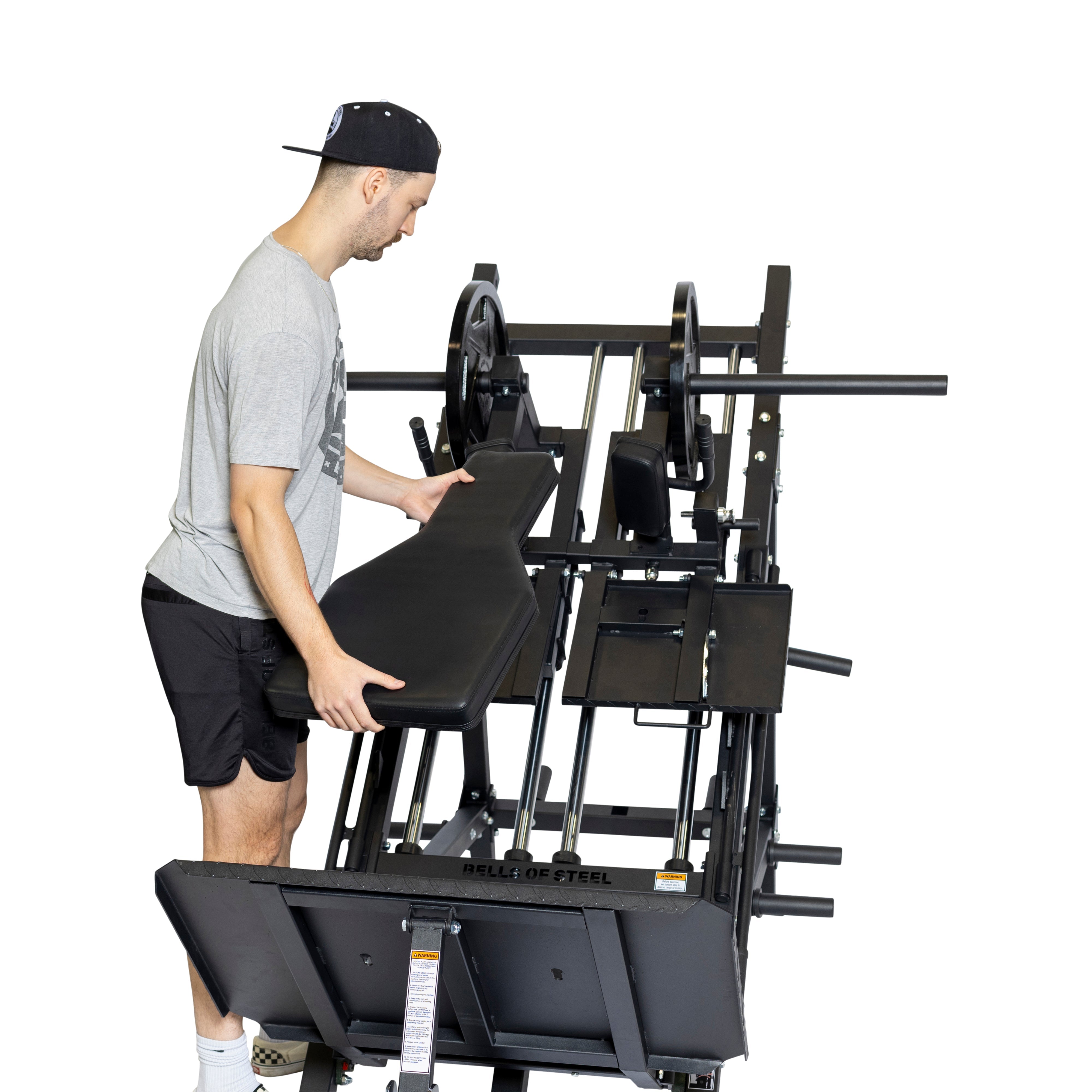 2-in-1 Iso Leg Press & Hack Squat Machine / The Juggernaut