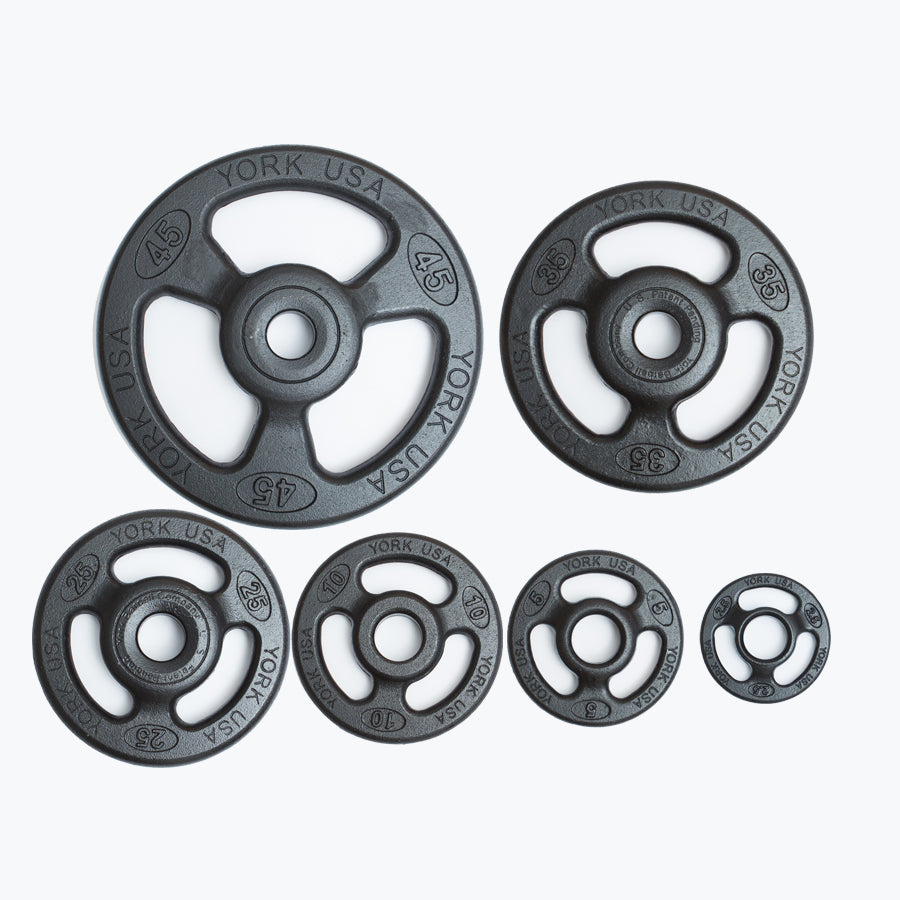 2" Iso-Grip Steel Olympic Plate