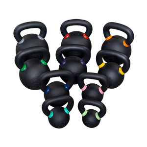 KBR25 - Iron Powder Coat Kettlebells 25 Pounds - Body-Solid
