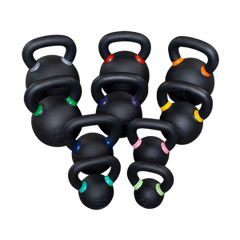 KBR25 - Iron Powder Coat Kettlebells 25 Pounds - Body-Solid