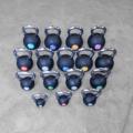 KBZ55 - Chrome, Rubber Kettlebell 55lb