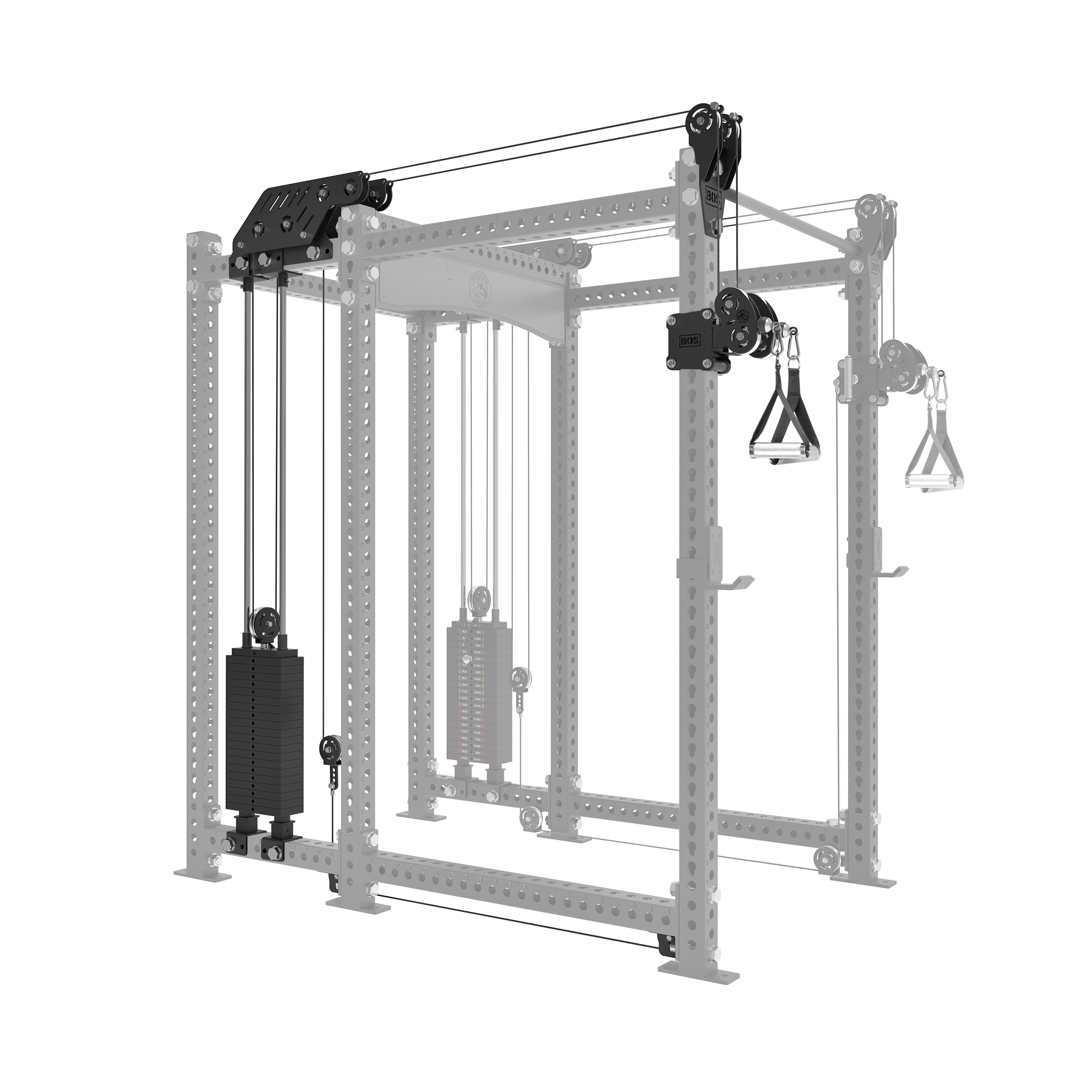 Kraken Rack Attachment for 6 Post Manticore Racks (Single Side)