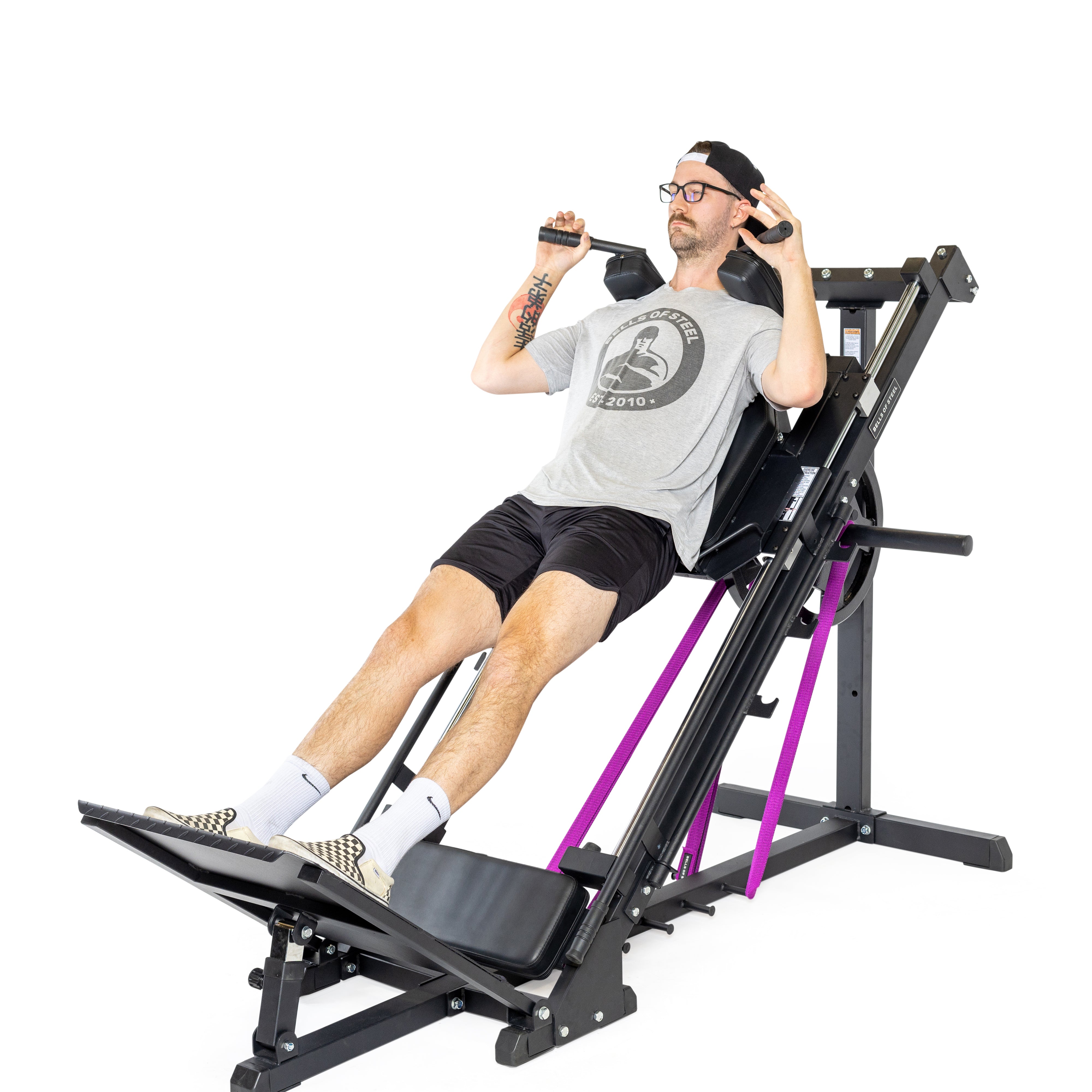 Leg Press Hack Squat Machine