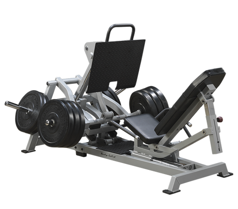Body-Solid (LVLP Leverage Horizontal Leg Press Machine for Home Gym - Heavy Duty Workout Equipment for Full Lower Body Workouts, 1000lb Weight CapacitySolid Body-Solid