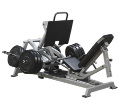 Body-Solid (LVLP Leverage Horizontal Leg Press Machine for Home Gym - Heavy Duty Workout Equipment for Full Lower Body Workouts, 1000lb Weight CapacitySolid