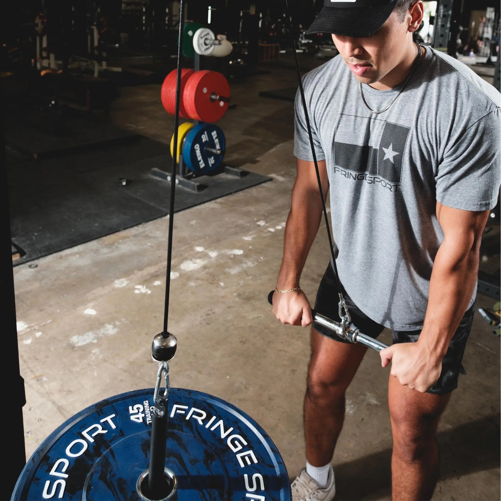 Lat & Lift Cable Pulley System