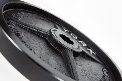 2" Legacy Cast Iron Precision Milled Olympic Plate