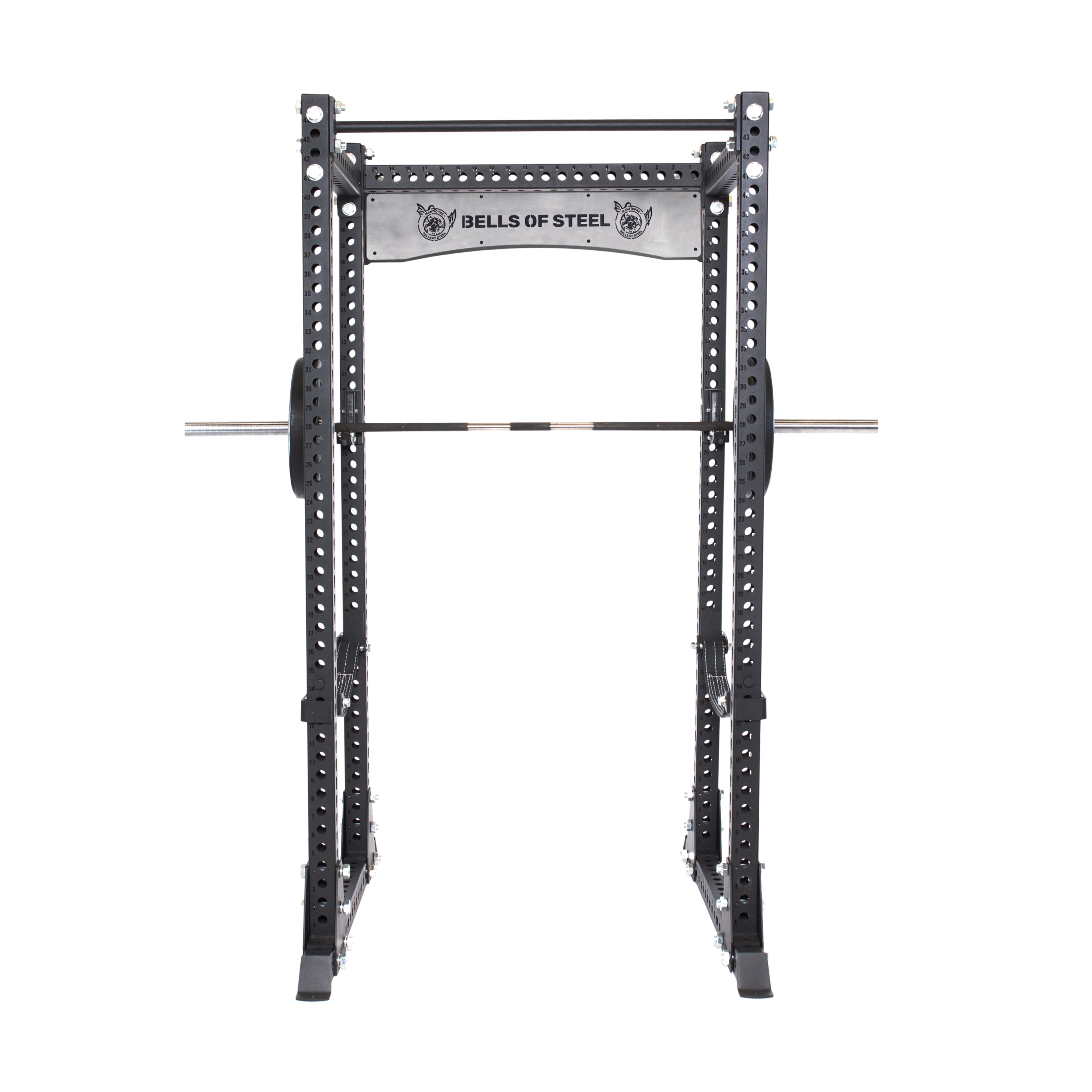 Manticore Flat Foot Power Rack - Prebuilt (3" x 3", 1" Holes)