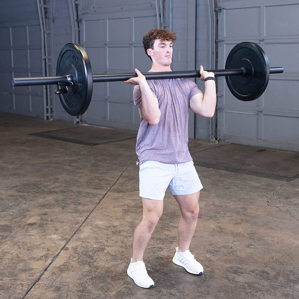 OB86FG - Body-Solid 7' Fat Grip Olympic Bar - Body-Solid