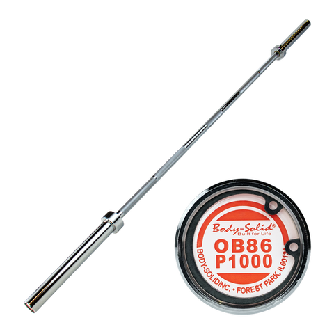 OB86P1000 - 7' P1000 Olympic Power Bar - Body-Solid Body-Solid