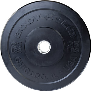 BLACK 15LB CHICAGO EXTREME BUMPER, 17.72", FULL COMMERCIAL, 1 YEAR WARRANTY Body-Solid